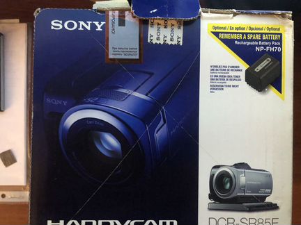 Видеокамера sony dcr-sr85e (pal)
