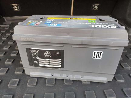 Аккумулятор exide E852 85Ah 800A