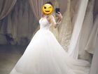 Новое свадебное платье со шлейфом объявление продам