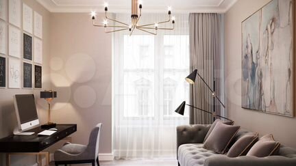 3-к квартира, 117.6 м², 20/35 эт.