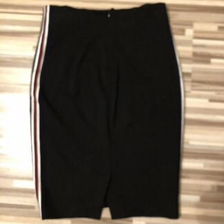 Юбка чёрная трикотаж