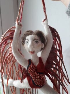 Авторская кукла валяная