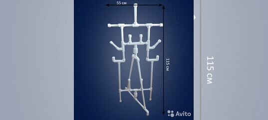 Вешалка для хоккейной формы из труб пвх чертеж