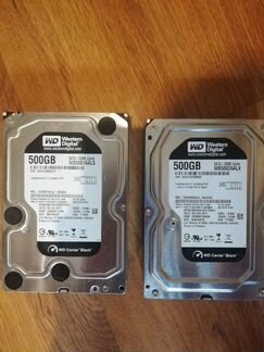 2 Жёстких диска Western Digital на 500г