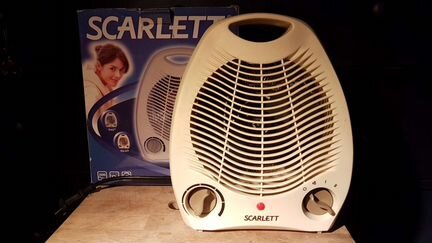 Тепловентилятор scarlett sc-158 б/у 2 мес