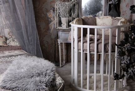 Круглые кроватки