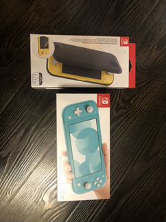 Nintendo switch lite+128гб+чехол