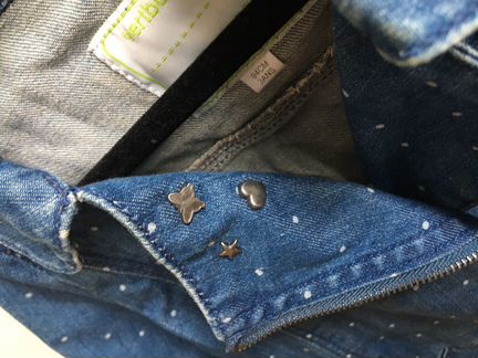 Куртка джинсовая для девочки