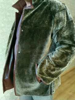 Натуральная кожаная с натуральным мехом