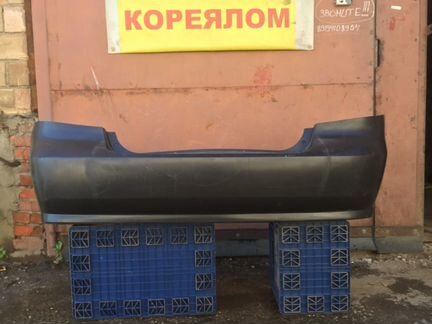 Бампер задний Шевроле Авео Т250