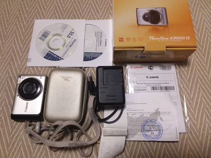 Цифровой фотоаппарат Canon PowerShot A3000 IS