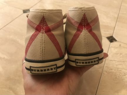 Кеды Burberry оригинал, р-р 27