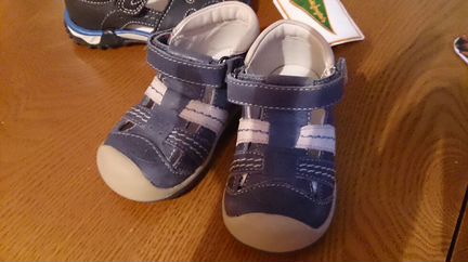 Новые Босоножки кожаные испанские