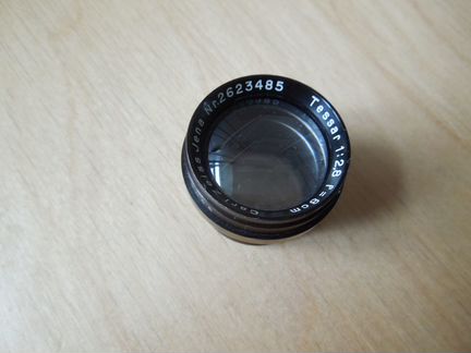 Объектив Carl Zeiss Jena Tessar 1:2.8 f 8 30-гг