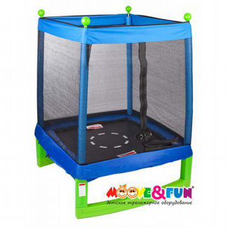 Батут детский с сеткой msc-3438