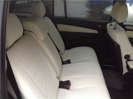 Модельные чехлы Опель Зафира Б из экокожи