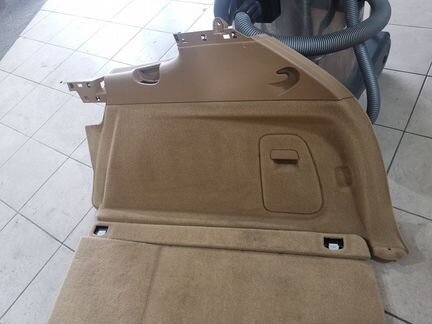 Porsche cayenne 958 обшивки багажника бежевые