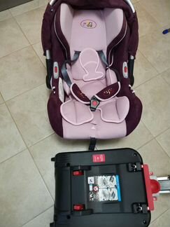 Автолюлька Forkiddy 0+ 0-13кг с креплением Isofix