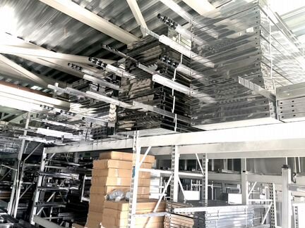 Стеллажи металлические