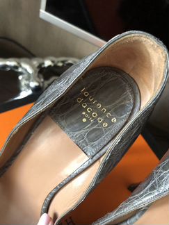 Туфли Laurence Dacade Paris из кожи крокодила