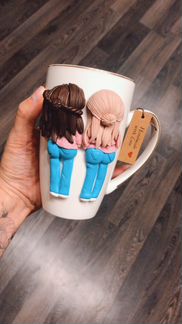 Кружка с декором