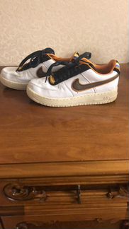 Nike кроссовки Air Force 1 Hi SP / Tisc белые