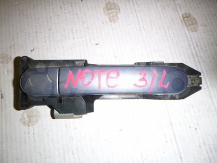 Ручка двери задней наружная левая nissan note (E11
