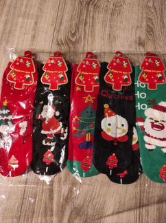 Носки новогодние детские