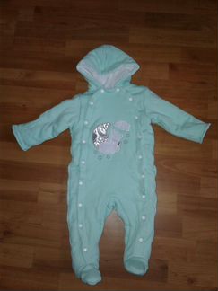 Комбинезон утепленный с капюшоном