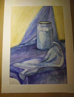 Акварельный натюрморт