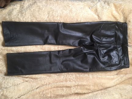 Штаны кожаные