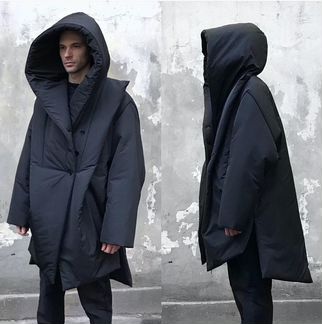 Пуховик-кимоно Pirosmani, unisex, oversize