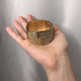 Золотой женский браслет