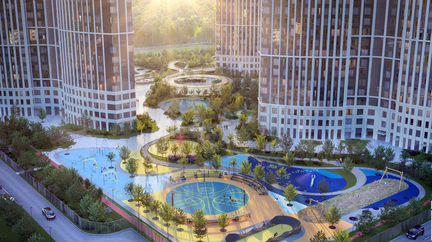 Квартира-студия, 68.8 м², 30/39 эт.