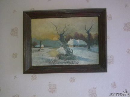 Дореволюционная копия картины Ю.Клевера