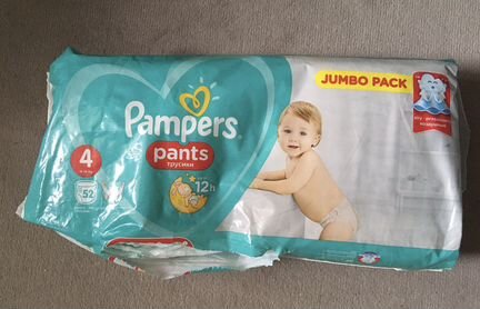 Подгузники-трусики Pampers Pants 4