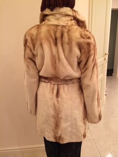 Шуба норковая щипаная