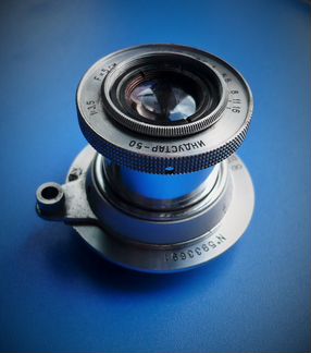 Советский объектив Индустар-50 тубусный 1959 года