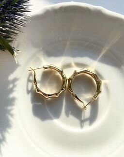 Серьги кольца