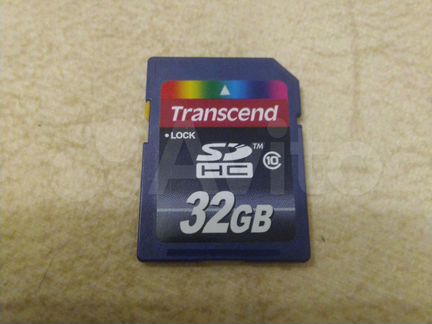 Карта памяти sdhc Transcend 32 GB