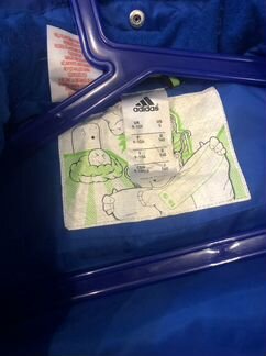 Куртка пуховик adidas 134-140-146