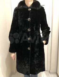 Шуба из мутона