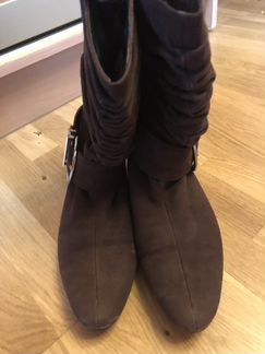 Сапоги замшевые 38 размер