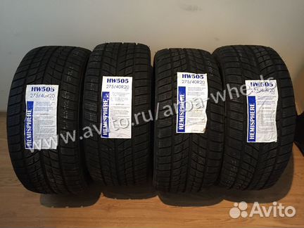 Шины зимние Aosen HW505 275/40 R20 на BMW X5 X6