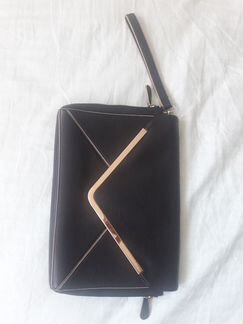 Клатч сумка черная красивая и удобная