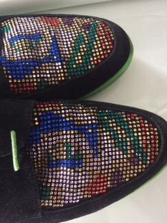 Ботинки замша