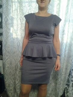 Платье casino с баской