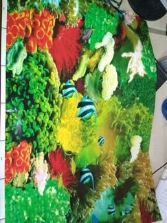 Фон для аквариума двусторонний