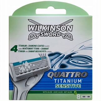Станки и кассеты Wilkinson Sword (Schick) Quattro