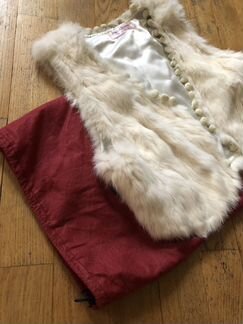 Жилет из натурального меха